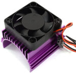 Motor Heatsink w/ Cooling Fan 40x40mm for Brushless Motor 4074/4274/1515 Size