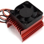 Motor Heatsink w/ Cooling Fan 40x40mm for Brushless Motor 4074/4274/1515 Size