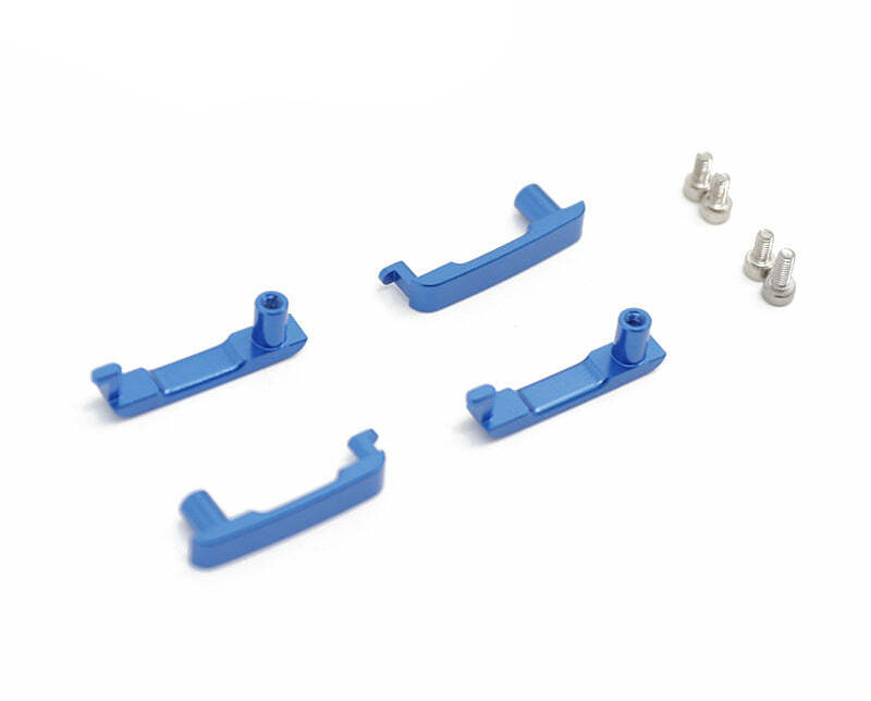 C31514BLUE Alloy Door Handles Add-On for Traxxas TRX-4 2021 Ford Bronco - Image 1