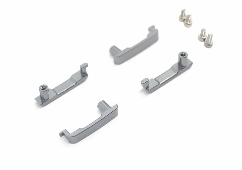 C31514GUN Alloy Door Handles Add-On for Traxxas TRX-4 2021 Ford Bronco - Image 1