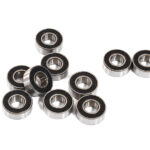 Low Friction Rubber Sealed Ball Bearings (10) 5x11x4mm for RC Vehicles