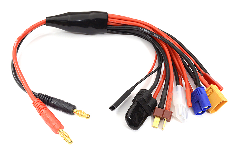 C31551 4mm Plug Charger Output - Multi-Purpose Universal Adapter Charging Wire Harness - Image 1