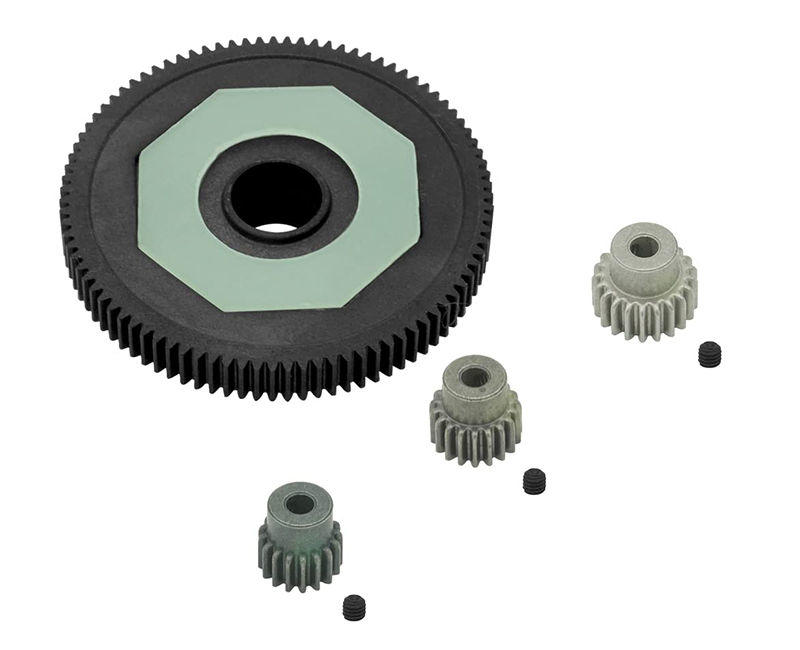 C31561 Metal Gears 91T, 21T, 19T & 17T for Arrma 4X4 Granite 3S, Senton 3S, Typhon 3S - Image 1