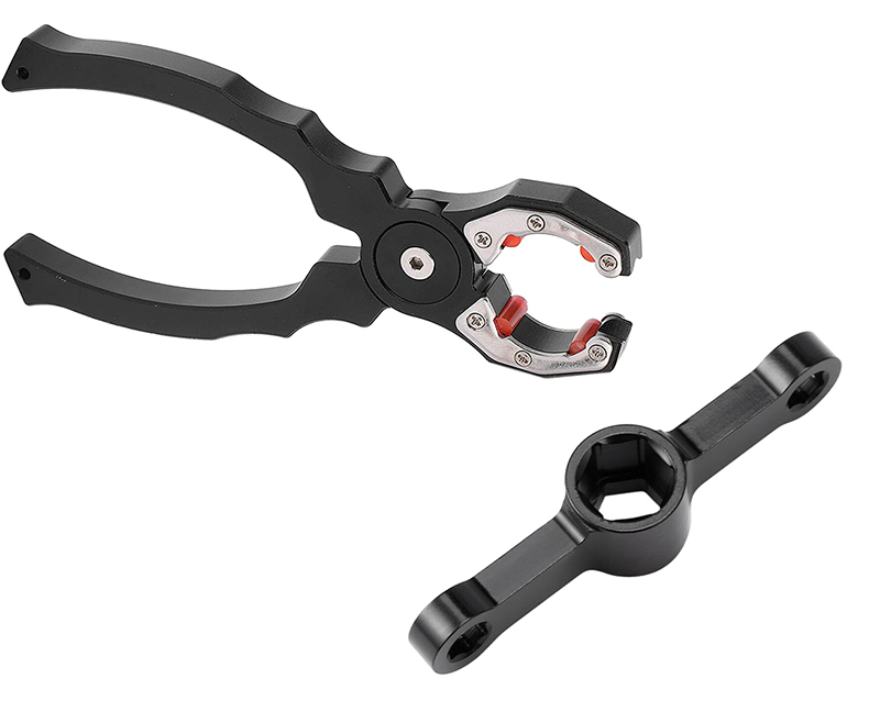 C31582 RC 2-In-1 Tool Motor Grip Pliers Propeller Mounting Hex Wrench Combo Set - Image 1