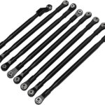 Front & Rear Upper Suspension Linkages (8) for Axial SCX6 Crawler 254003 254004