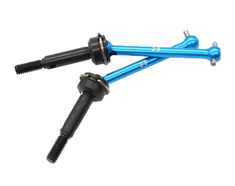 C31881BLUE Rear Universal Drive Shafts for Tamiya XV-01 & TC-01 - Image 1