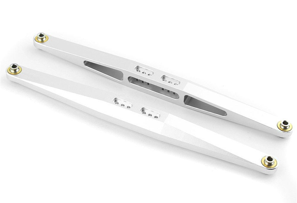 C32042SILVER Alloy Rear Lower Suspension Arms for Traxxas 1/7 Unlimited Desert Racer 8544 - Image 1