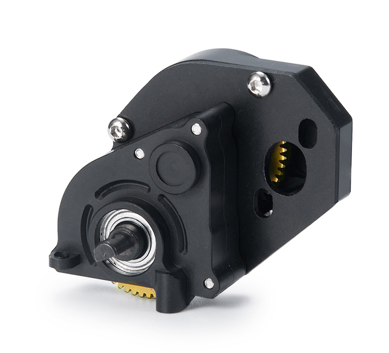 C32081BLACK Alloy Machined Gearbox w/ Internals for Axial SCX24 Crawler - Image 1
