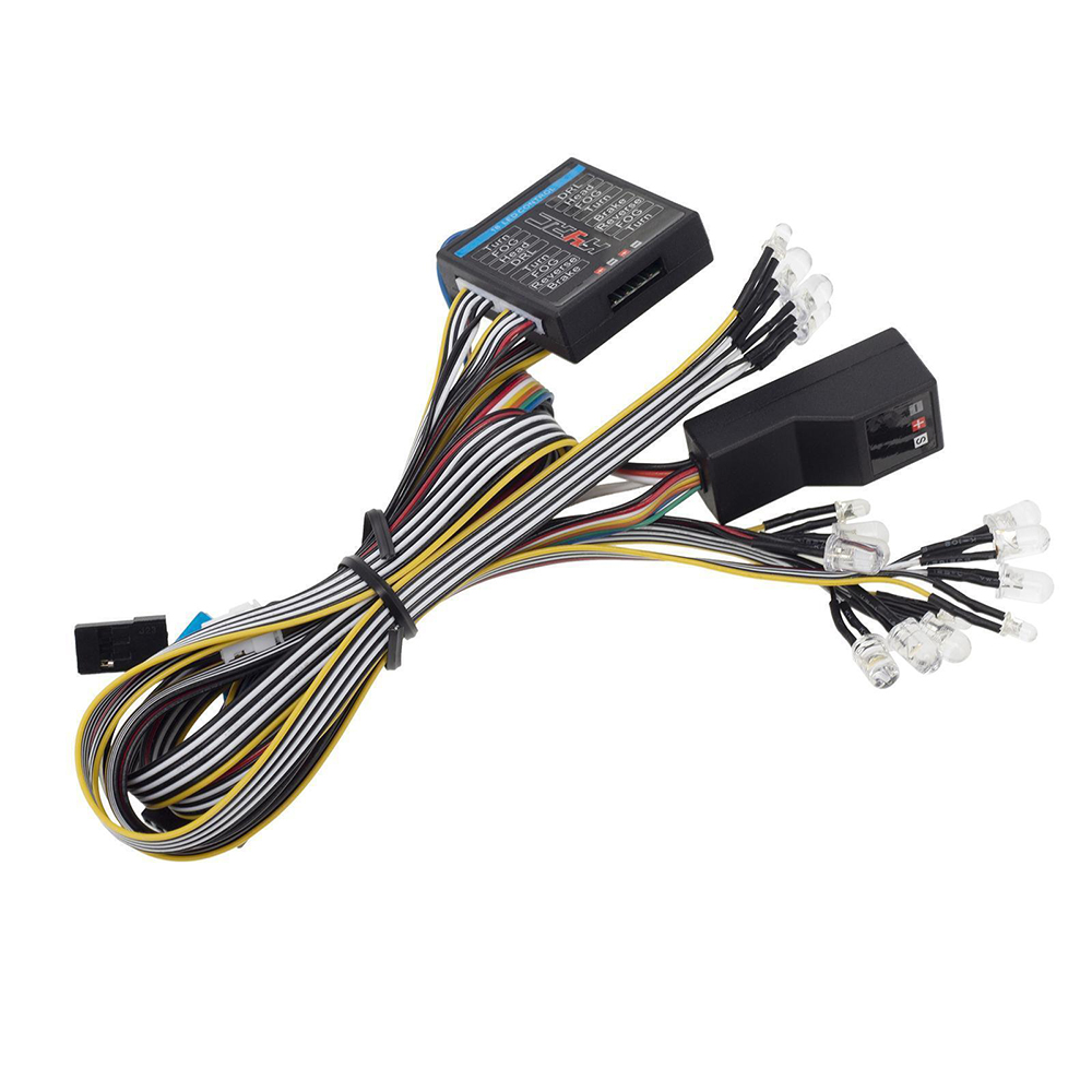 C32193 Realistic 16 LED Lighting System w/ 3CH Controller for 1/10 Scale RC Vehicles - Image 1