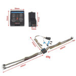 Realistic 16 LED Lighting System w/ 3CH Controller for 1/10 Scale RC Vehicles - Image 4