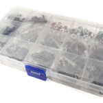 Assorted Replacement M3 & M4 Allen Hex Screws & Hardware Kit w/ Carrying Box