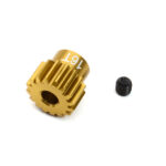 7075 Alloy 48 Pitch Hard Coating Pinion 16T, 3.17mm Bore/Shaft