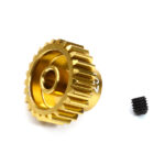 7075 Alloy 48 Pitch Hard Coating Pinion 25T, 3.17mm Bore/Shaft