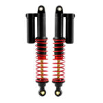 Realistic 100mm Piggyback Shocks (2) for 1/10 Off-Road Scale Crawler