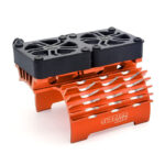 Surpass Alloy Heatsink with Dual Cooling Fans for 56mm O.D. Size Motors