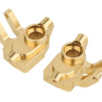 Brass Machined Portal Steering Knuckle Housings 39g Ea. for 1/18 UTB18 Capra 4WD
