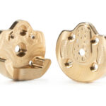 Brass Alloy Portal Housing Covers (2) Each 37g for 1/18 UTB18 Capra 4WD