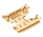 Brass Machined Center Lower Gearbox Plate 108g for 1/18 UTB18 Capra 4WD - Image 2