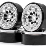 Alloy Machined Beadlock Wheels (4) Set for Traxxas 1/18 TRX-4M Crawler 9869