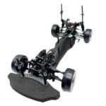 Black High Performance CF Version 1/10 Scale RWD Drift Car Kit 2.0