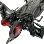 Black High Performance CF Version 1/10 Scale RWD Drift Car Kit 2.0 - Image 4