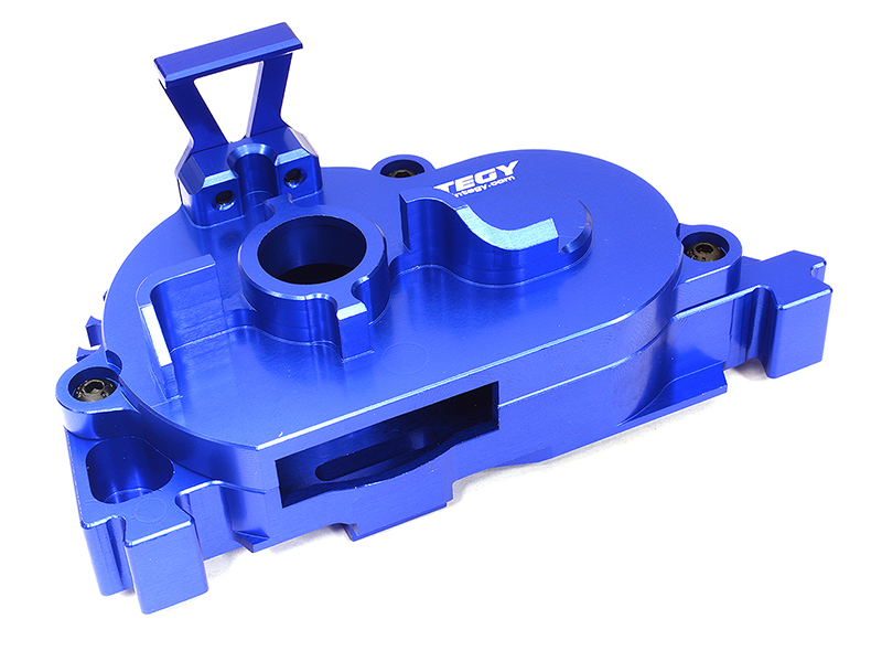 C32932BLUE Billet Machined Motor Mount Set for Arrma 1/10 Kraton 4X4 4S V2 BLX ARA311106 - Image 1