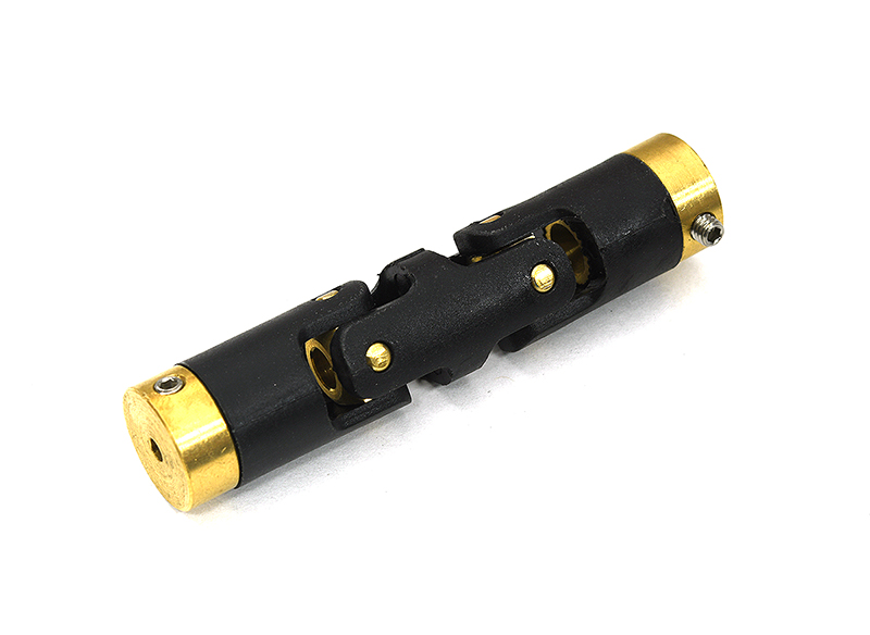C32992 Motor Coupler Double Joint L=63mm O.D.=13mm 2.3mm to 2mm for RC Boat - Image 1