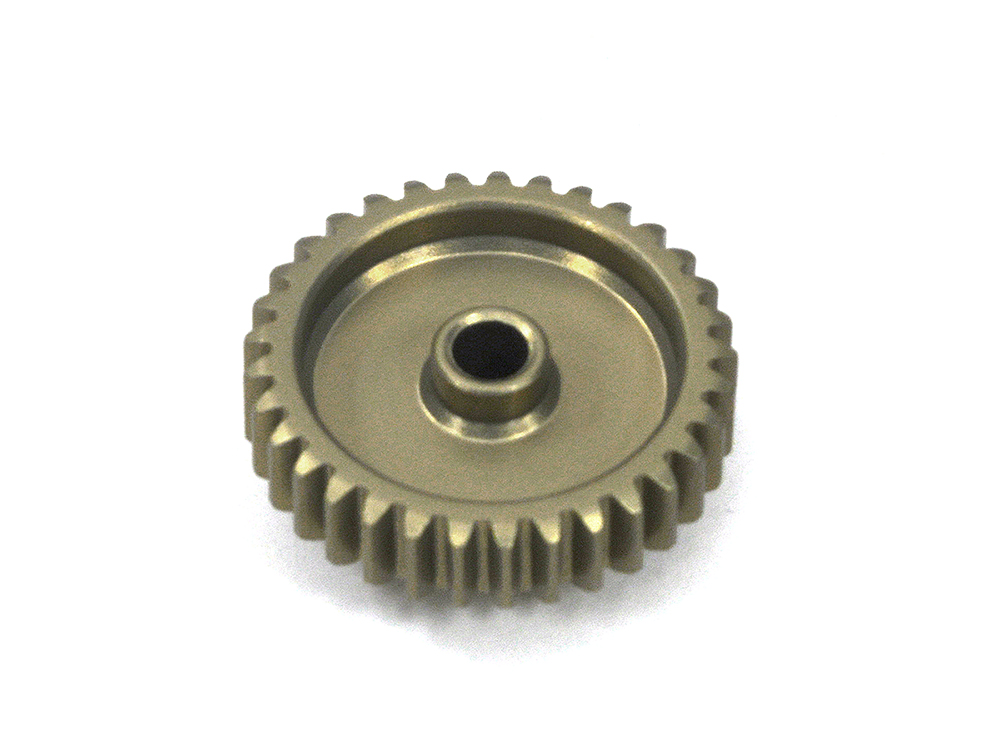C33075 7075 Alloy Machined Mod 0.6 Pinion Gear 33T, 3.17mm Bore/Shaft for Brushless R/C - Image 1