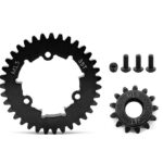 HD Steel 8mm Bore 13T Pinion+35T Spur Gear Set 1.5 MOD for Traxxas X-Maxx & XRT