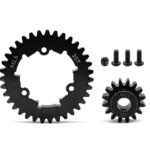 HD Steel 8mm Bore 16T Pinion+35T Spur Gear Set 1.5 MOD for Traxxas X-Maxx & XRT