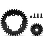 HD Steel 8mm Bore 19T Pinion+35T Spur Gear Set 1.5 MOD for Traxxas X-Maxx & XRT