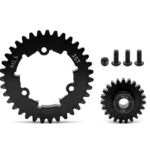 HD Steel 8mm Bore 23T Pinion+35T Spur Gear Set 1.5 MOD for Traxxas X-Maxx & XRT