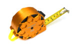 5 Meter Tape Measure by Integy - Alloy Machined Case, 15ft Metric & Inch, Orange - Image 2
