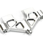 Billet Machined Silver Servo Rear Brace Mount for Traxxas XRT 7820