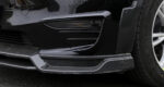 Glossy Black Front Fog Lamp Aero Trim Covers for Tesla 20-23 Model Y - Image 2
