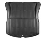 Black TPE Plastic Large Trunk Mat w/ Pattern for Tesla 24 Model 3