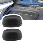 Black Nylon Windshield Wiper Arm Nut Cover Cap for Tesla Model 3/Y - Image 3