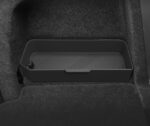 Black Silicone Rear Left Trunk Storage Organizer Tray for Tesla 22-24 Model X - Image 3