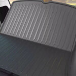 Black TPE Plastic Weather Large Trunk Mat for Tesla 20-24 Model Y 5 Seats - Image 2