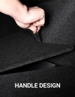 Black Left and Right Rear Trunk Storage Box w/ Cover for Tesla 24 Model 3 - Image 3