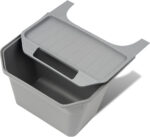 Grey TPE Rear Center Console Storage Box for Tesla 20-24 Model Y - Image 2