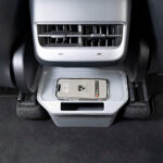 Grey TPE Rear Center Console Storage Box for Tesla 20-24 Model Y - Image 3