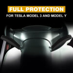 Matte Black Gear Shift Steering Lever Cover for Tesla 17-23 Model 3/Y - Image 2