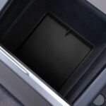 Black TPE Central Control Lower Storage Pad for Tesla 24 Model 3 - Image 3