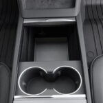 Grey TPE Central Control Lower Storage Pad for Tesla 24 Model 3 - Image 3