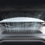 Black ABS Air Conditioning Inlet Vent Protective Covers for Tesla 21-24 Model Y - Image 4