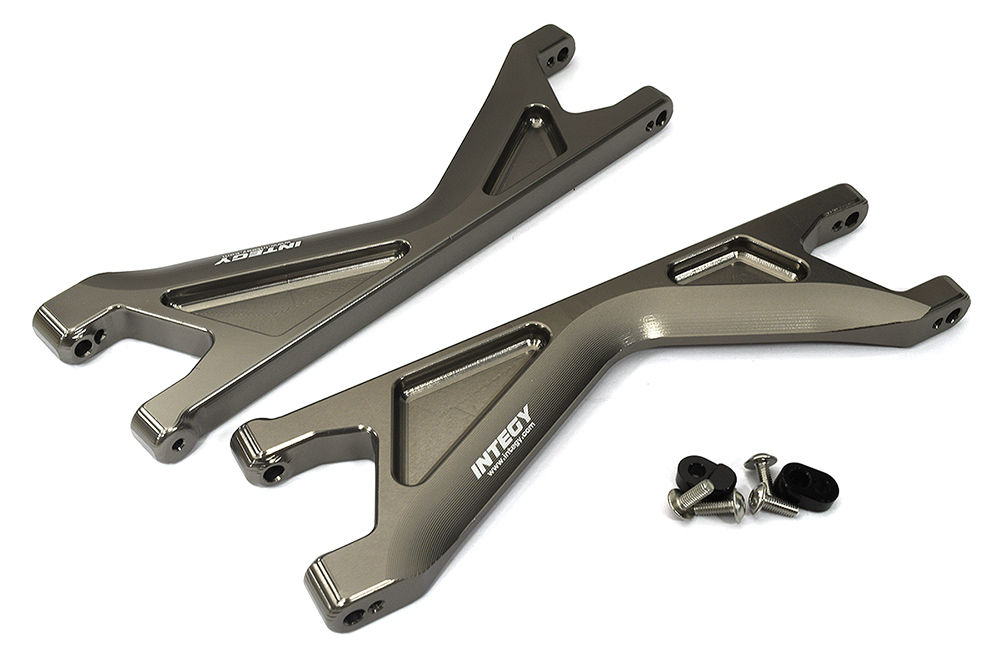 C33576GREY Billet Machined Upper Arms for Traxxas X-Maxx 4X4 8S 7729 - Image 1