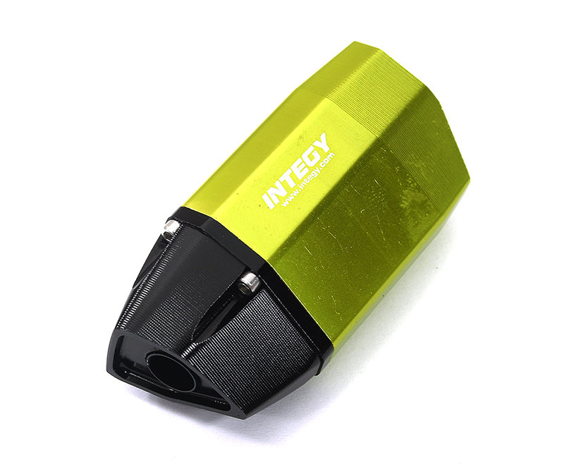 C33596GREEN Realistic Exhaust Pipe for Losi 1/4 Promoto-MX Motorcycle - Image 1