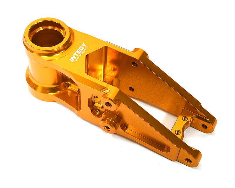 C33600ORANGE Billet Machined Front Bulkhead for Losi 1/4 Promoto-MX Motorcycle - Image 1