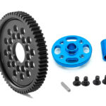 Alloy Machined 63T Spur Gear for Tamiya 1/10 TT-02